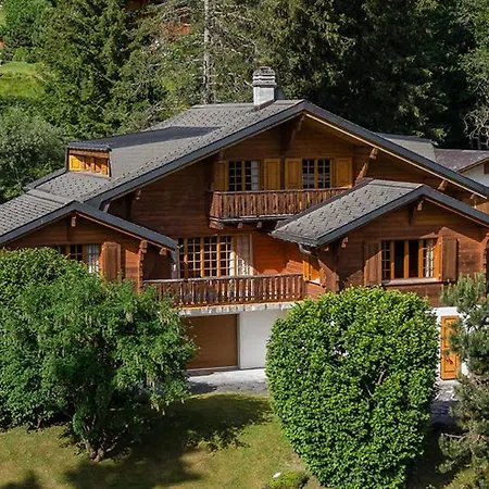 6br Chalet In Area Of Villars Ollon